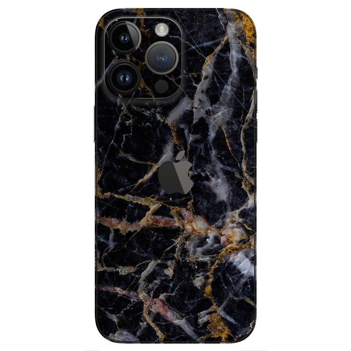 Black iPhone 14 Pro Max Marble Case