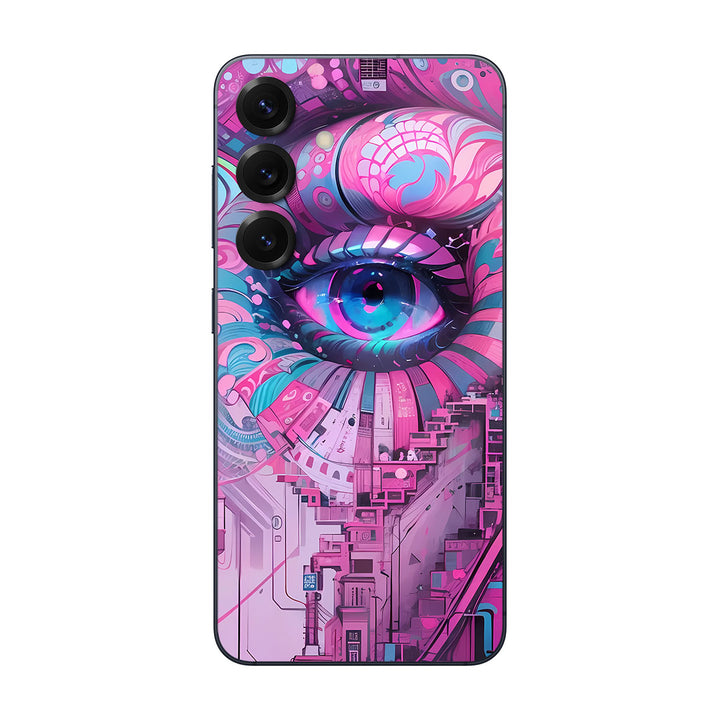 Galaxy S25 AI Art Series City Eye Skin