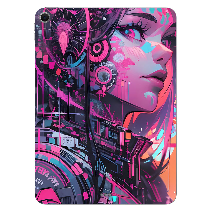 iPad Pro 11" M6 AI Art Series City Girl Skin