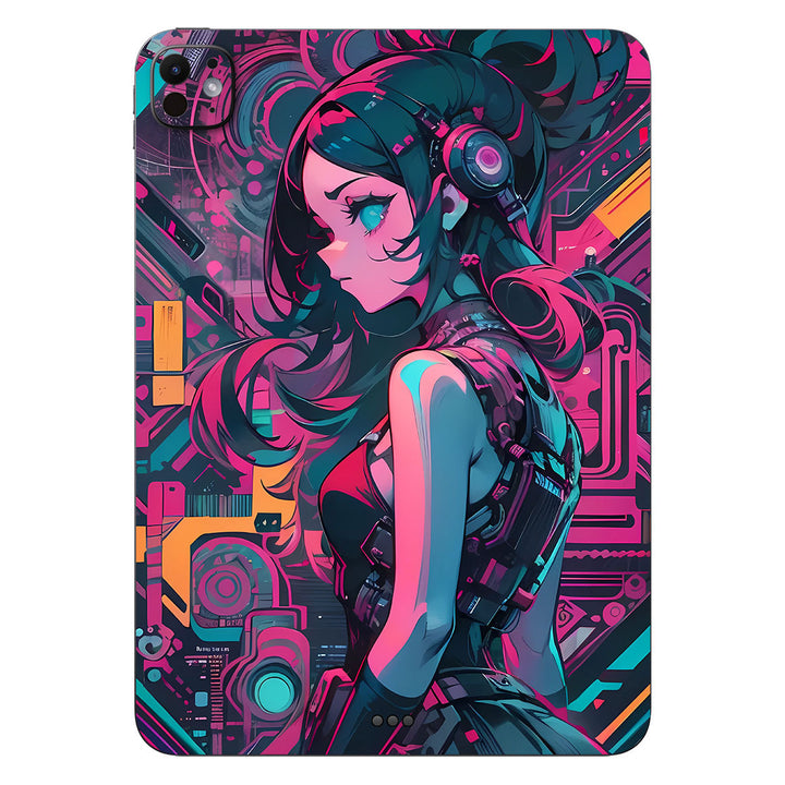 iPad Pro 11" M8 AI Art Series Girl Skin