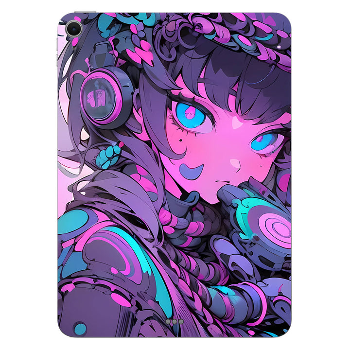 iPad Pro 11" M10 AI Art Series Girl Blue Eyes Skin