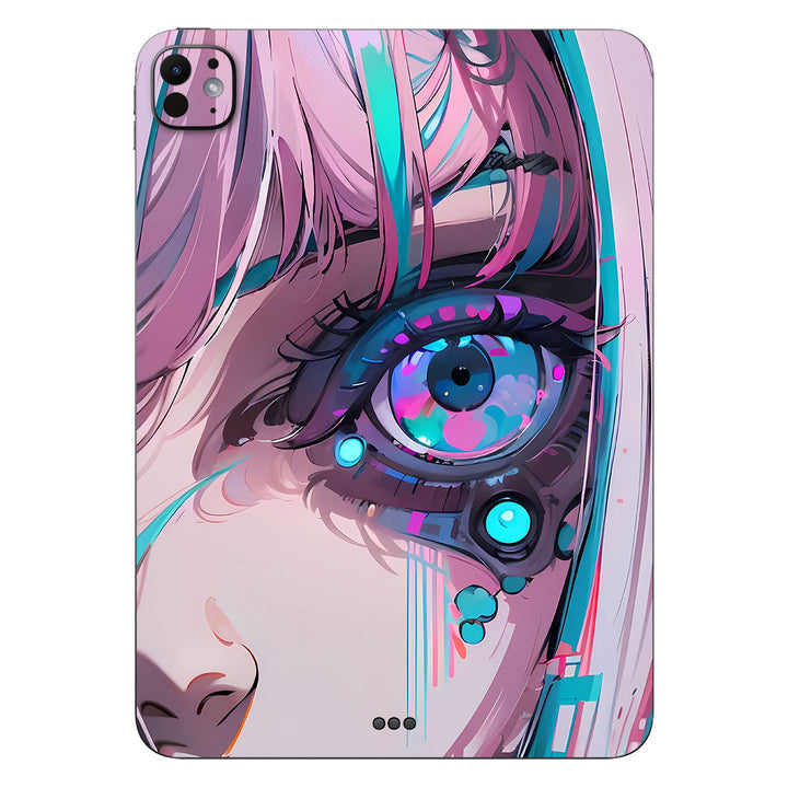 iPad Pro 11" M12 AI Art Series Girl Eye Skin