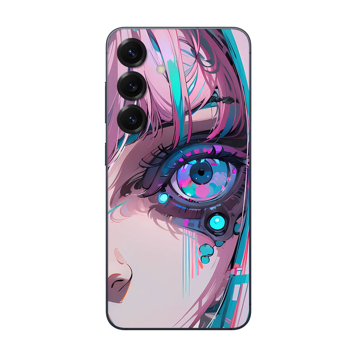 Galaxy S25 AI Art Series Girl Eye Skin