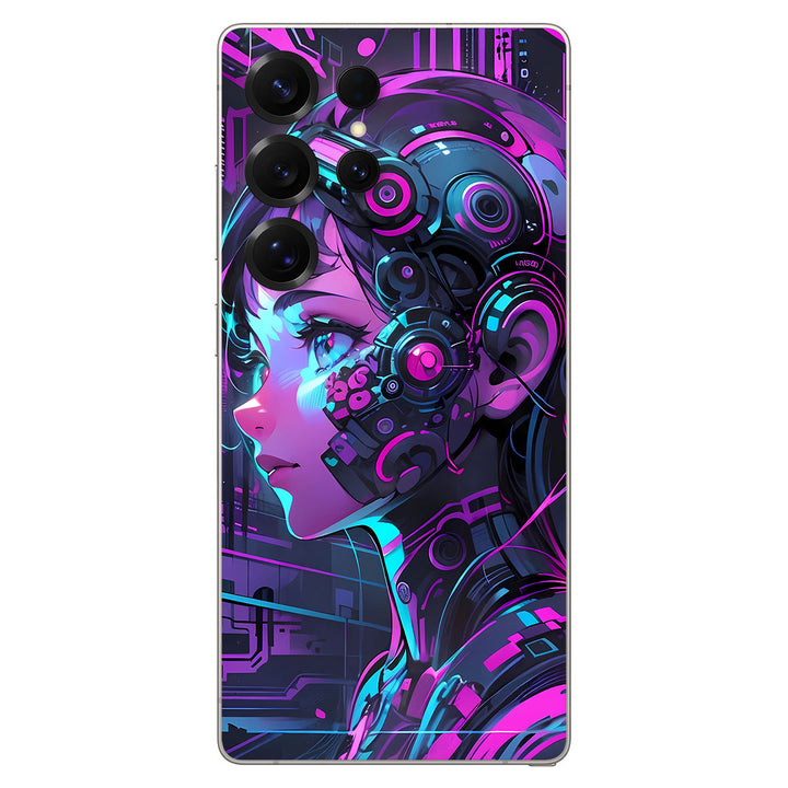 Galaxy S25 Ultra AI Art Series Girl V3 Skin