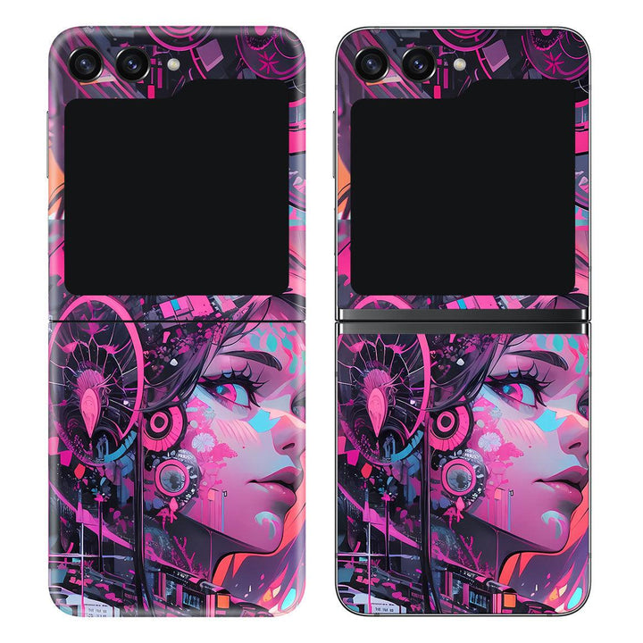 Galaxy Z Flip 5 AI Art Series Skins - Slickwraps