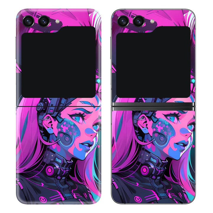 Galaxy Z Flip 5 AI Art Series Skins - Slickwraps