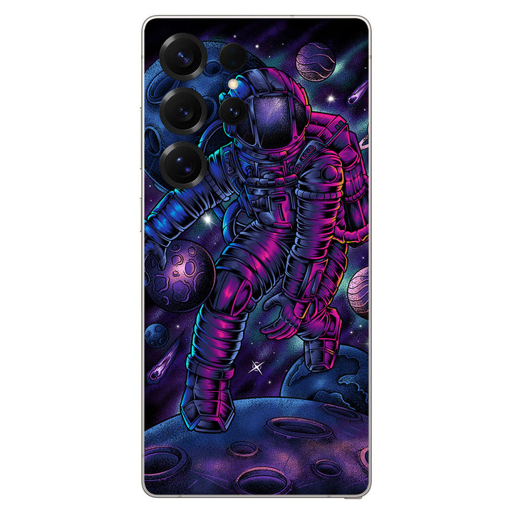 Galaxy S25 Ultra Artist Series Astronaut Basketball Skin