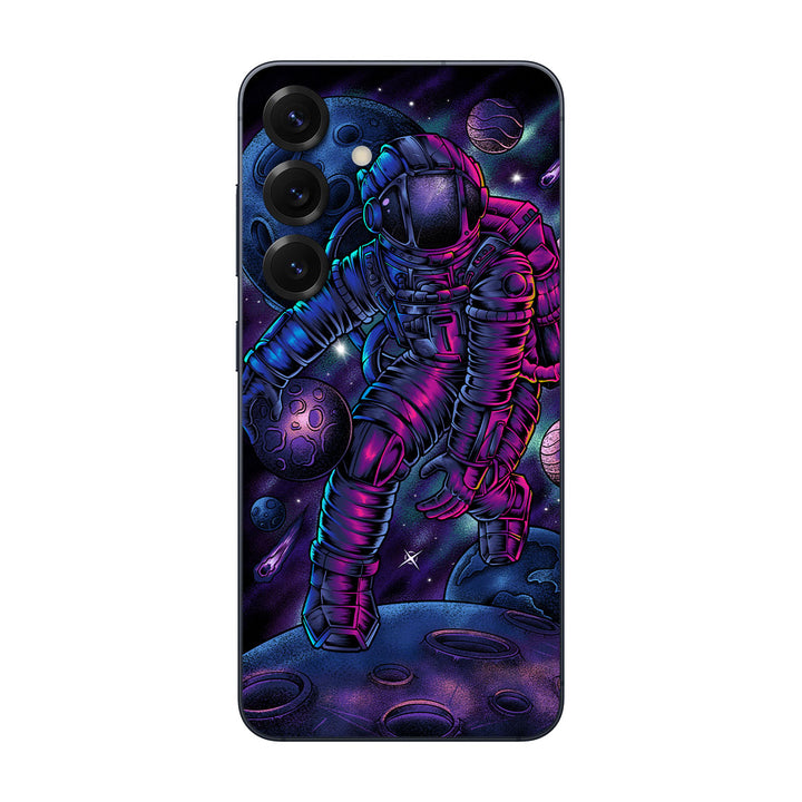 Galaxy S25 Artist Series Astronaut Basketball Skin