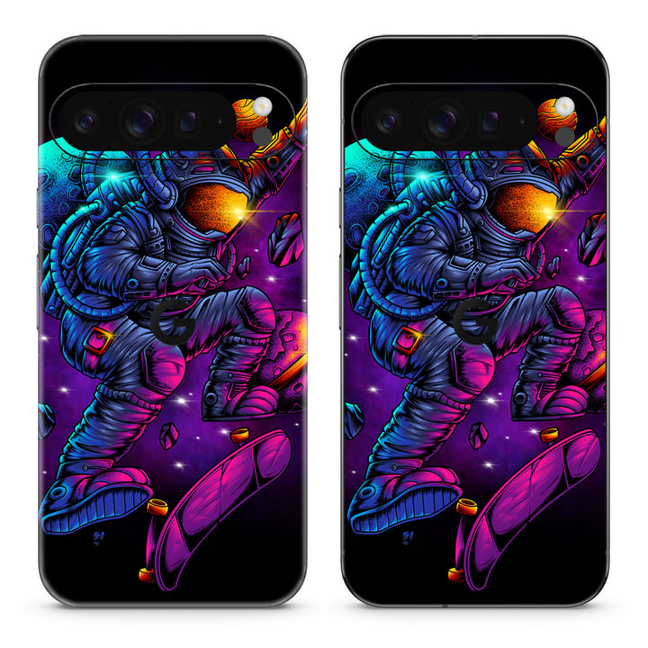 Pixel 9 Pro XL Artist Series Astronaut Skater Skin