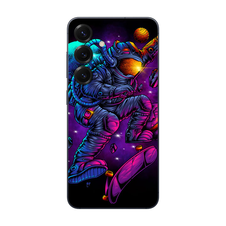 Galaxy S25 Artist Series Astronaut Skater Skin