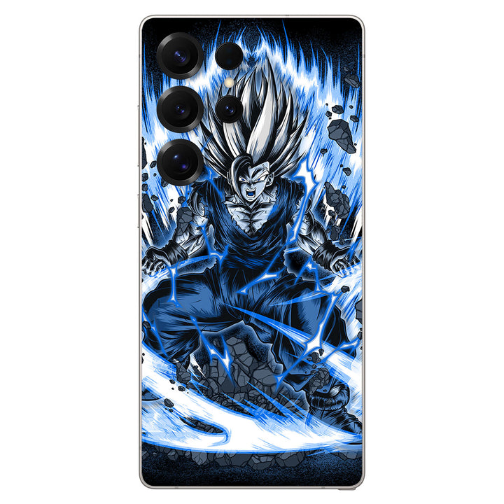 Galaxy S25 Ultra Artist Series Blue Super Beast Skin