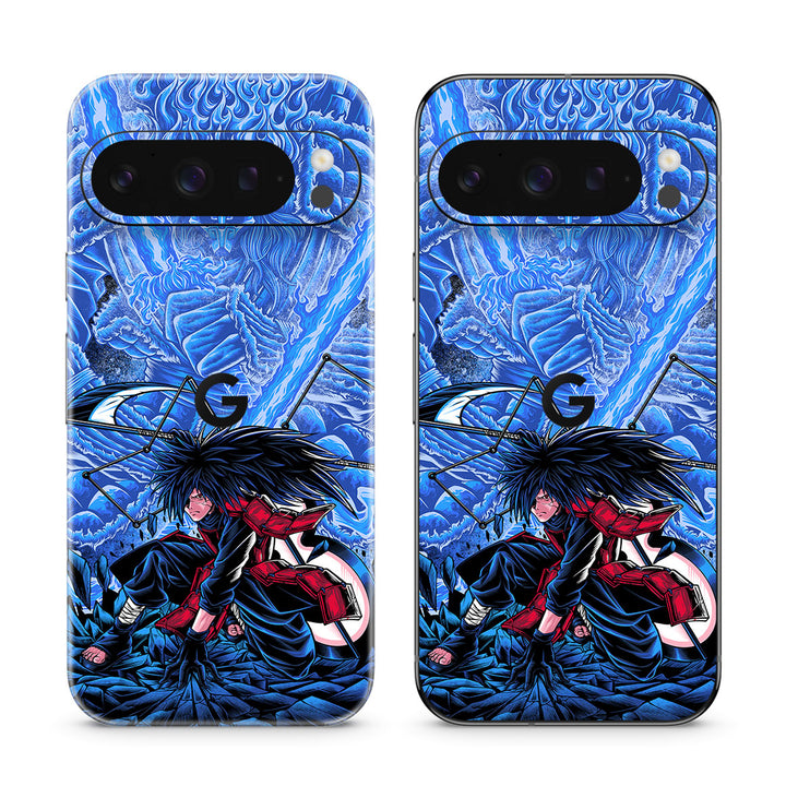 Pixel 9 Pro Artist Series Blue Susanoo Skin