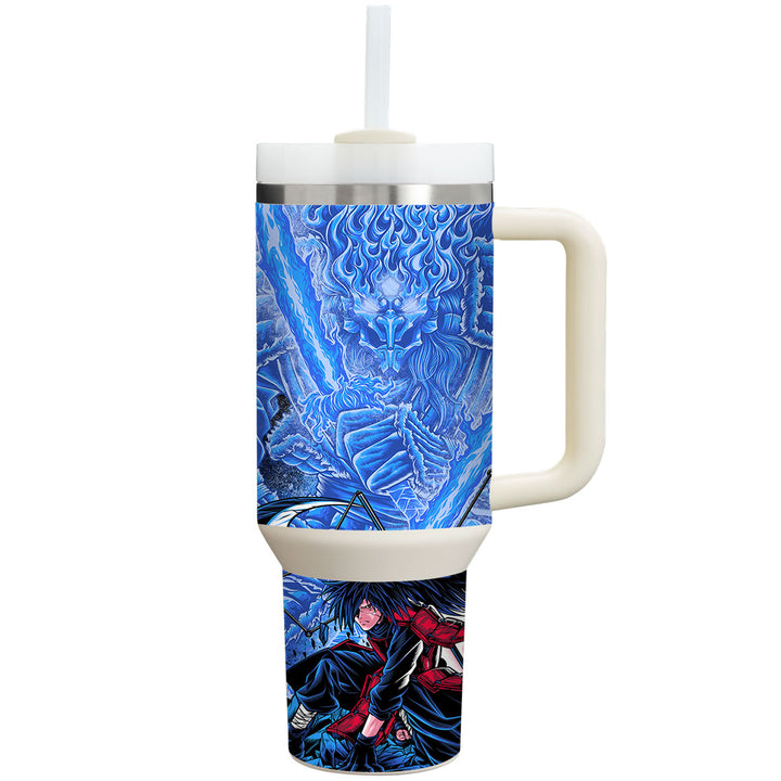 Stanley Personalized Tumbler Artist Series Blue Susanoo Skin