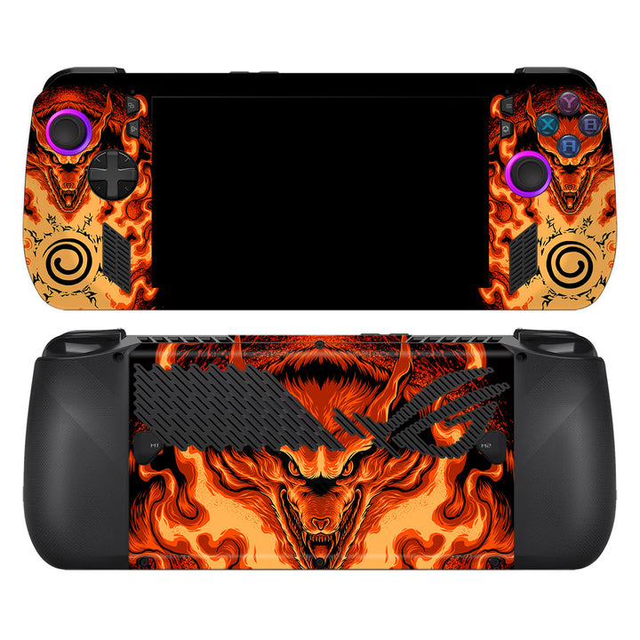 ROG Ally X Artist Series Burning Fox Skin