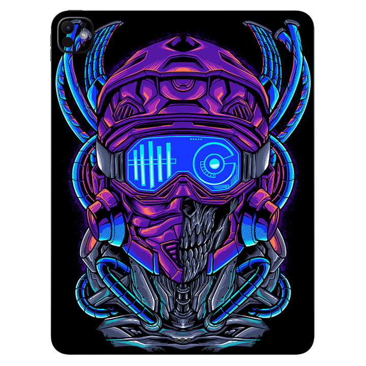 iPad Pro 13" M4 Artist Series Cyber Skull Skin