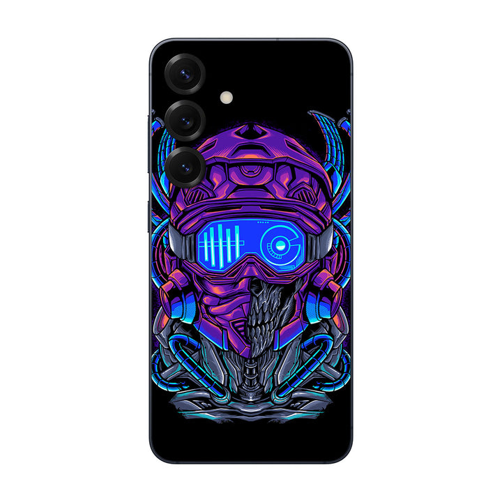 Galaxy S25 Artist Series Cyber Skull Skin