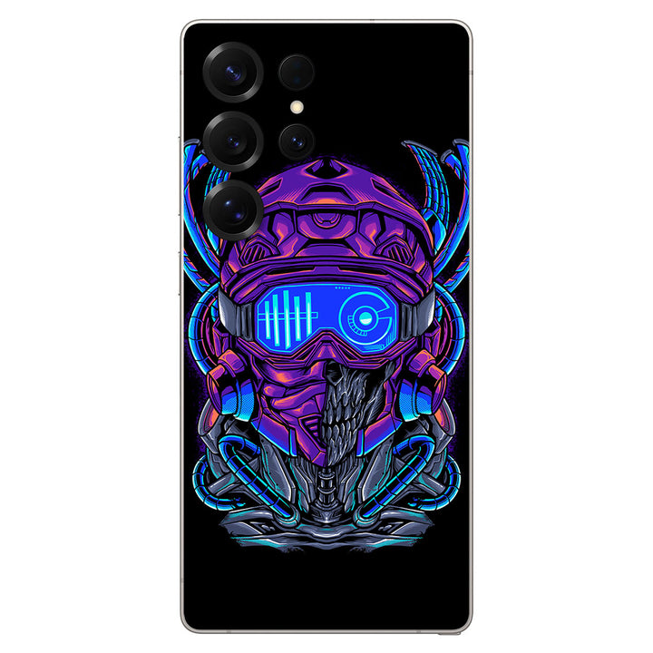 Galaxy S25 Ultra Artist Series Cyber Skull Skin