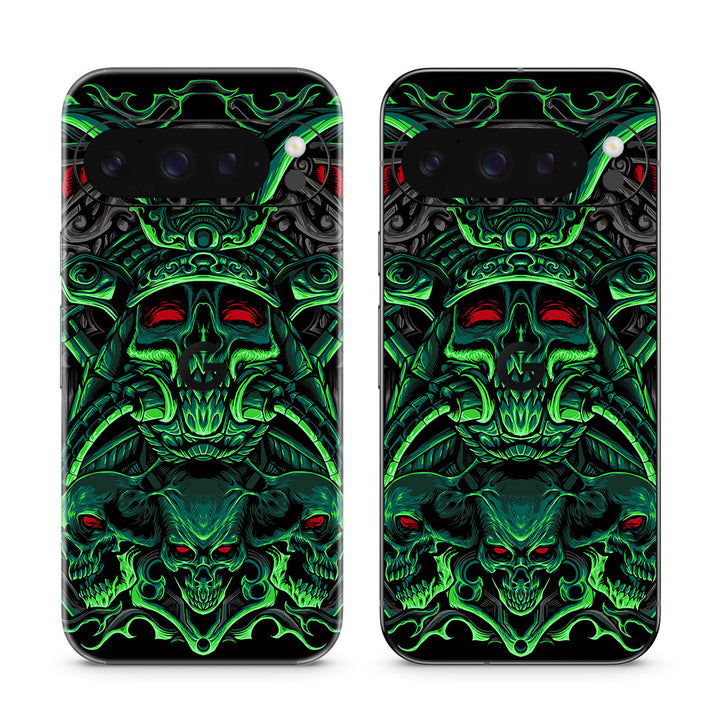 Pixel 9 Pro Artist Series Death Skull Skin