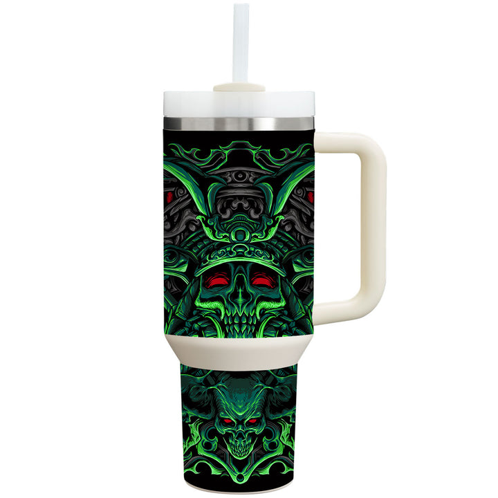 Stanley Personalized Tumbler Artist Series Death Skull Skin