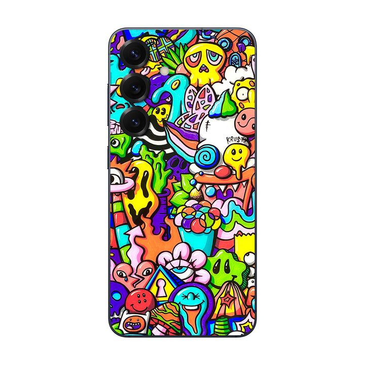 Galaxy S25 Artist Series Doodle Art Skin