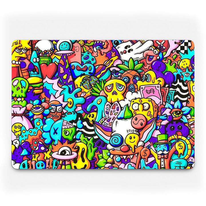 MacBook Pro 14" (2024, M4) Artist Series Doodle Art Skin