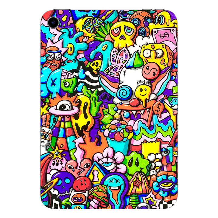 iPad Mini 7 (A17 Pro) Artist Series Doodle Art Skin