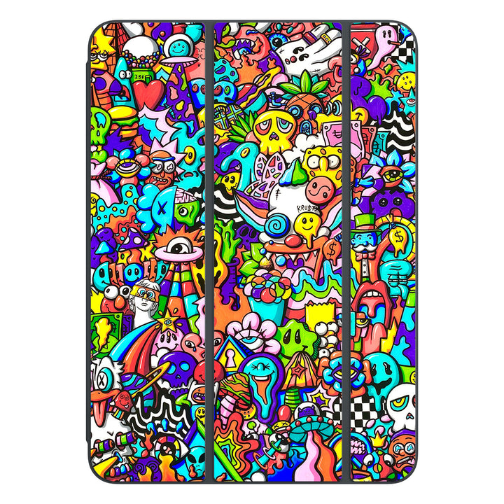 Smart Folio for iPad Pro 11-inch (M4) Artist Series Doodle Art Skin