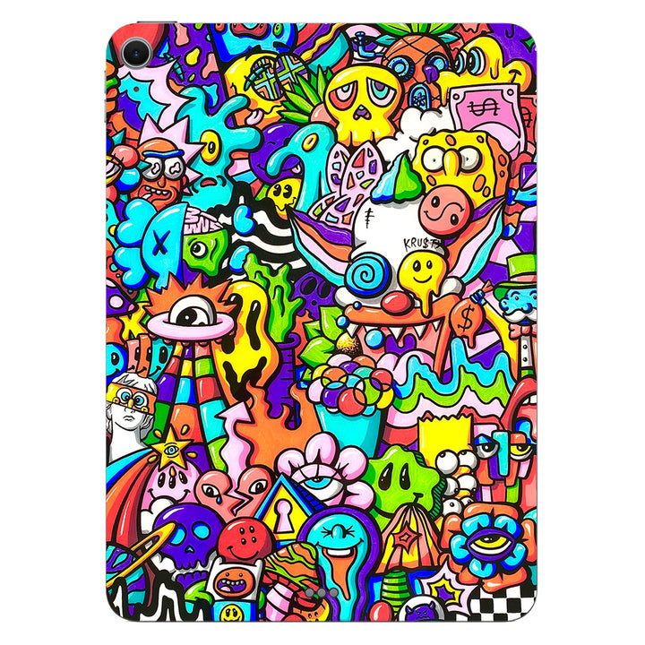 iPad Air 11" M2 Artist Series Doodle Art Skin