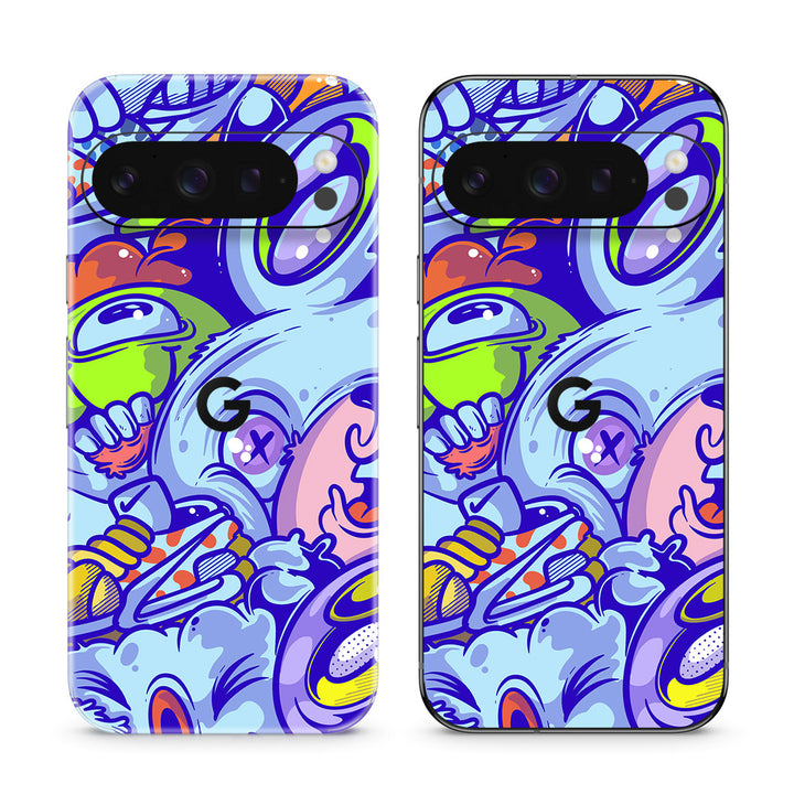 Pixel 9 Pro Artist Series Doodle Skin