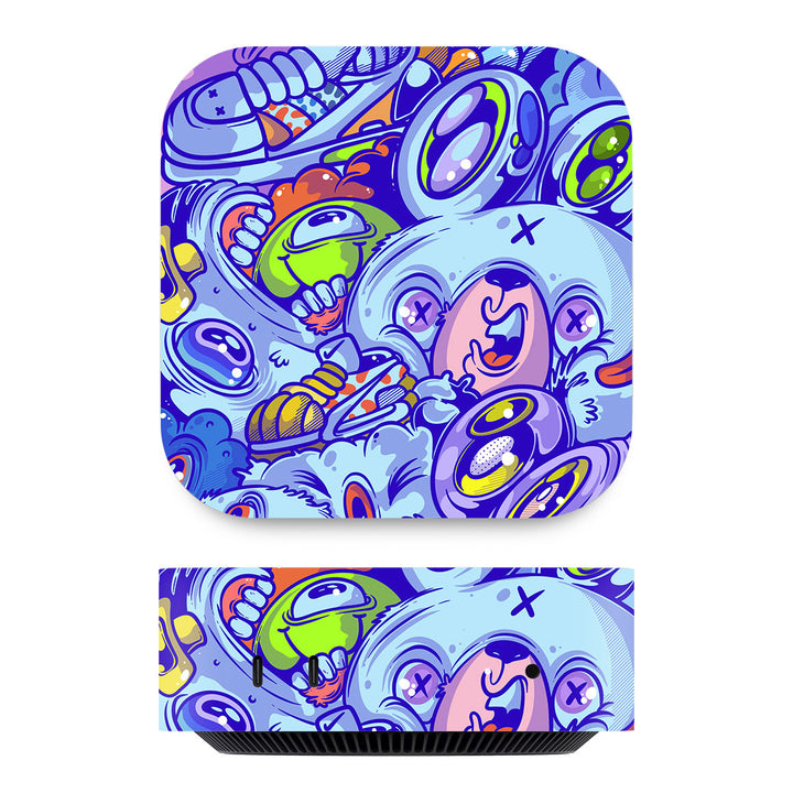 Mac Mini M4 Artist Series Doodle Skin