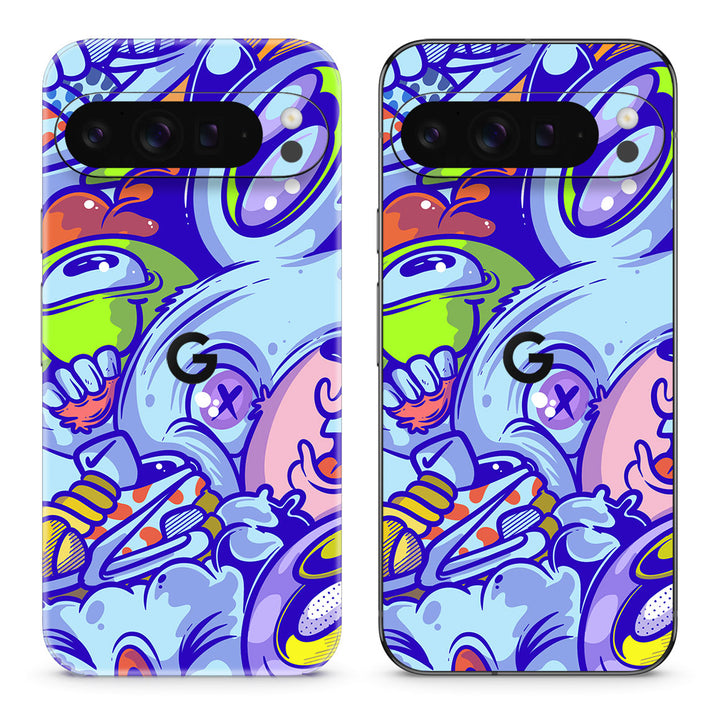 Pixel 9 Pro XL Artist Series Doodle Skin