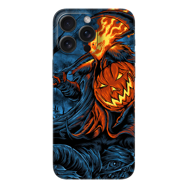 iPhone 16 Pro Max Artist Series Flaming Pumpkin