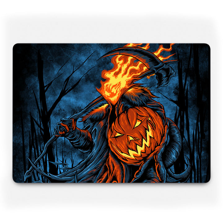 MacBook Pro 14" (2024, M4) Artist Series Flaming Pumpkin Skin