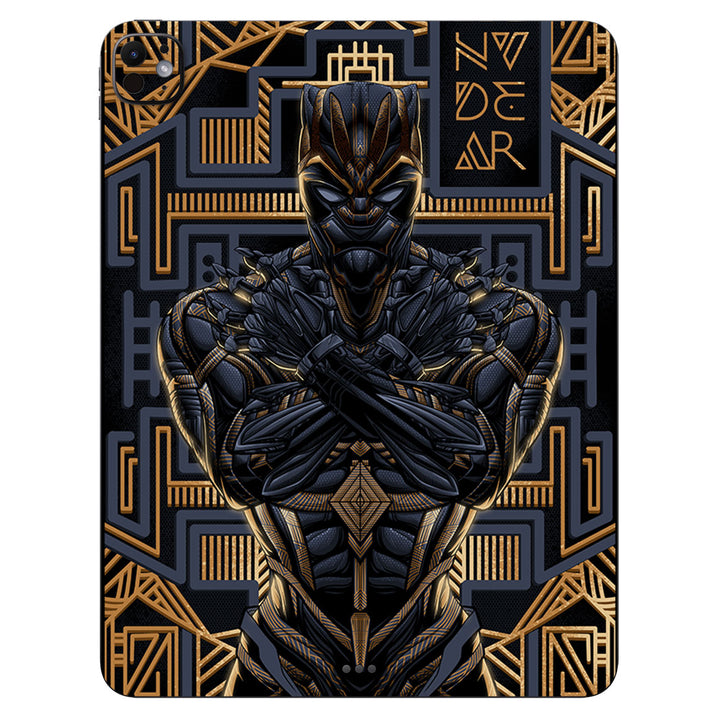 iPad Pro 13" M4 Artist Series Gold Panther Skin