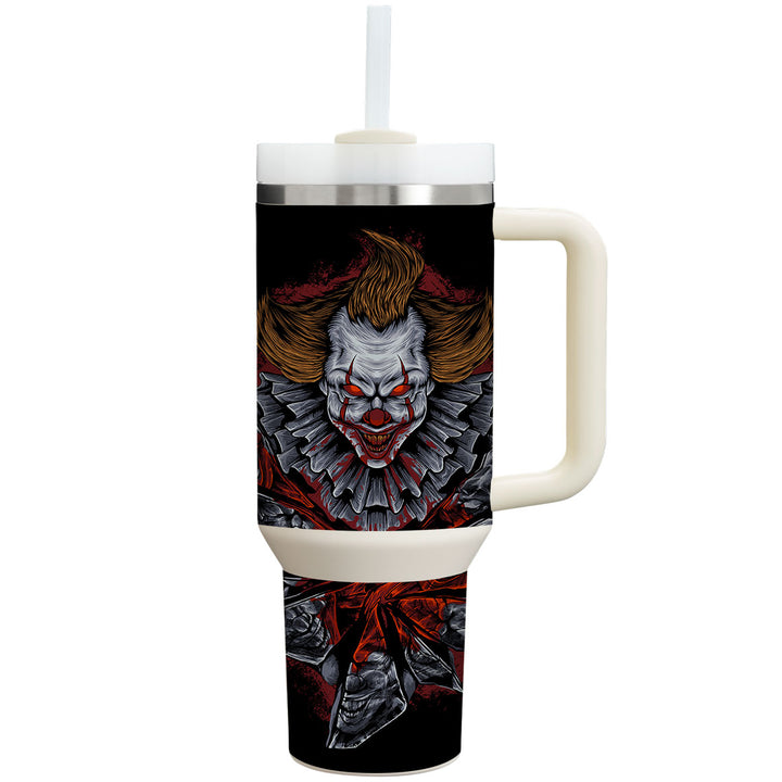 Stanley Personalized Tumbler Artist Series Killer Clown Skin