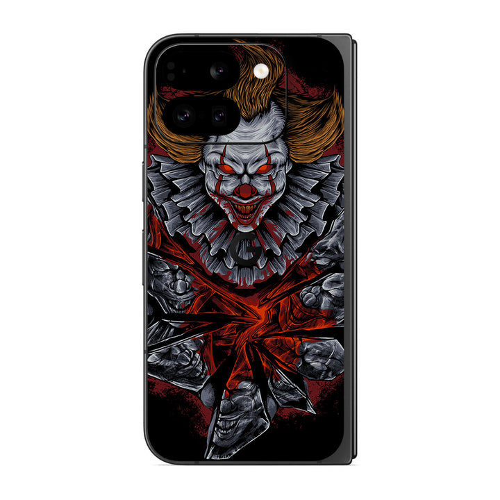 Pixel 9 Pro Fold Artist Series Killer Clown Skin