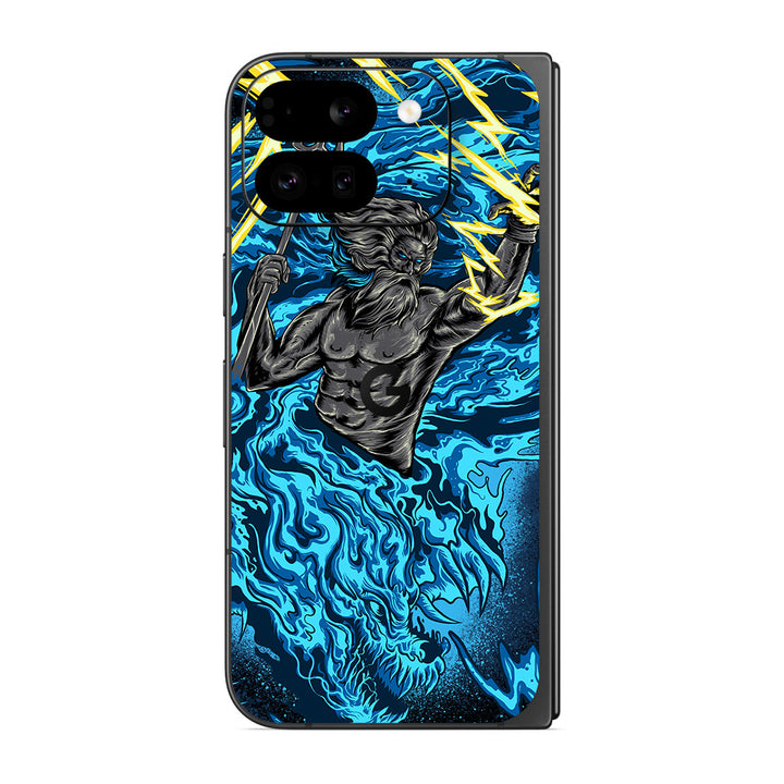 Pixel 9 Pro Fold Artist Series Poseidon Skin