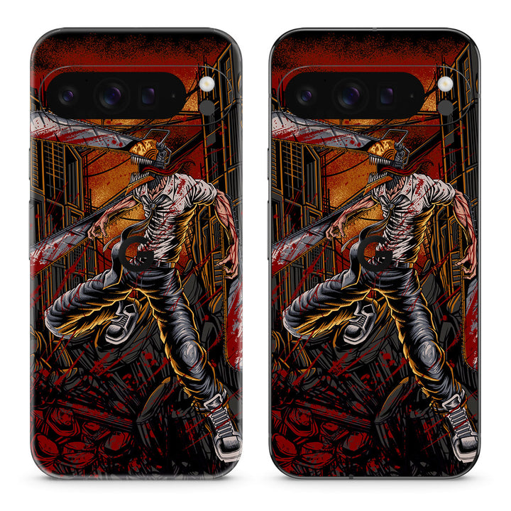 Pixel 9 Pro XL Artist Series Saw Man Skin