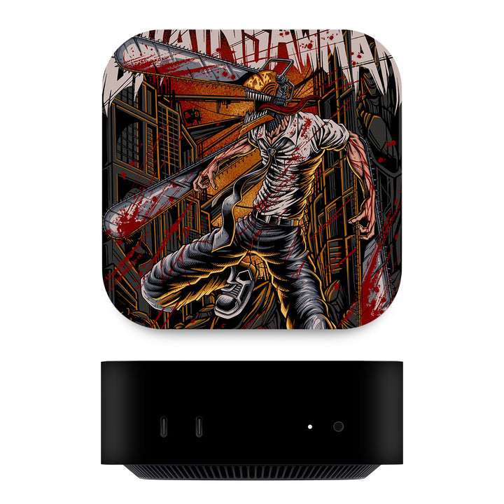 Mac Mini M4 Artist Series Saw Man Skin