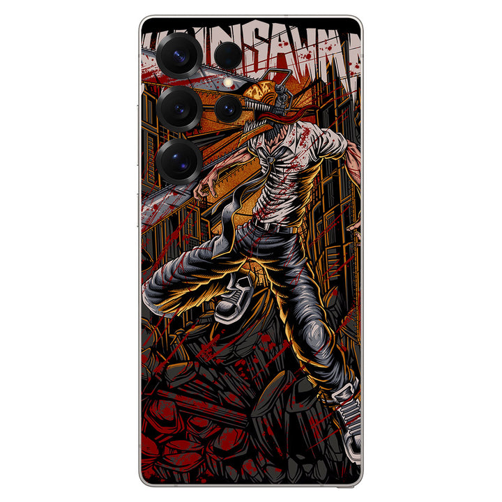 Galaxy S25 Ultra Artist Series Saw Man Skin