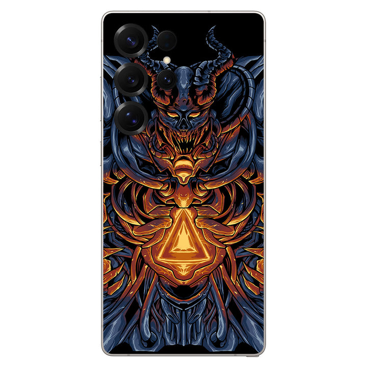 Galaxy S25 Ultra Artist Series Skull Mecha Skin