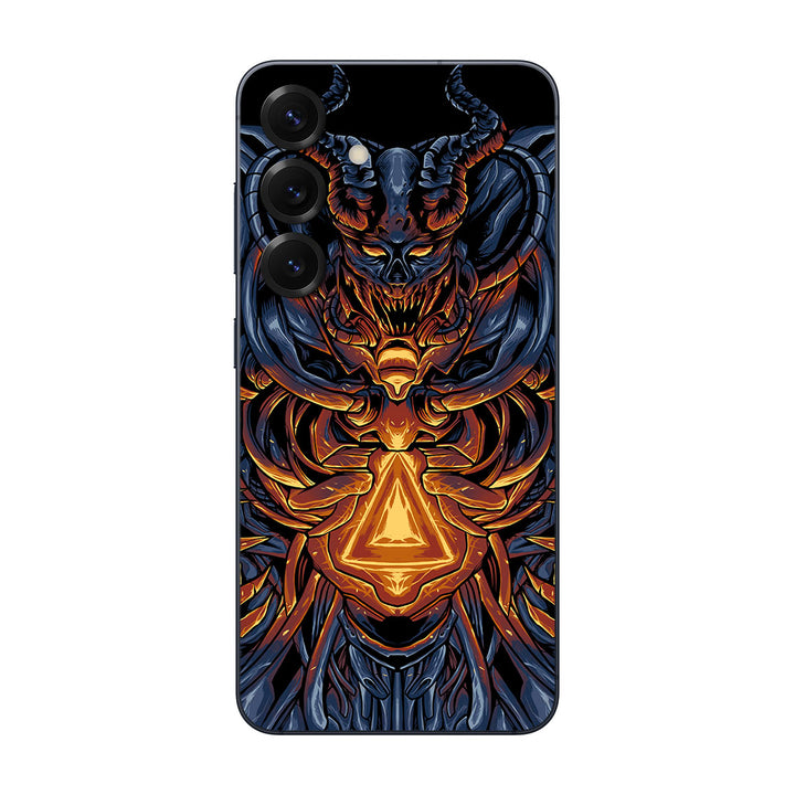 Galaxy S25 Artist Series Skull Mecha Skin