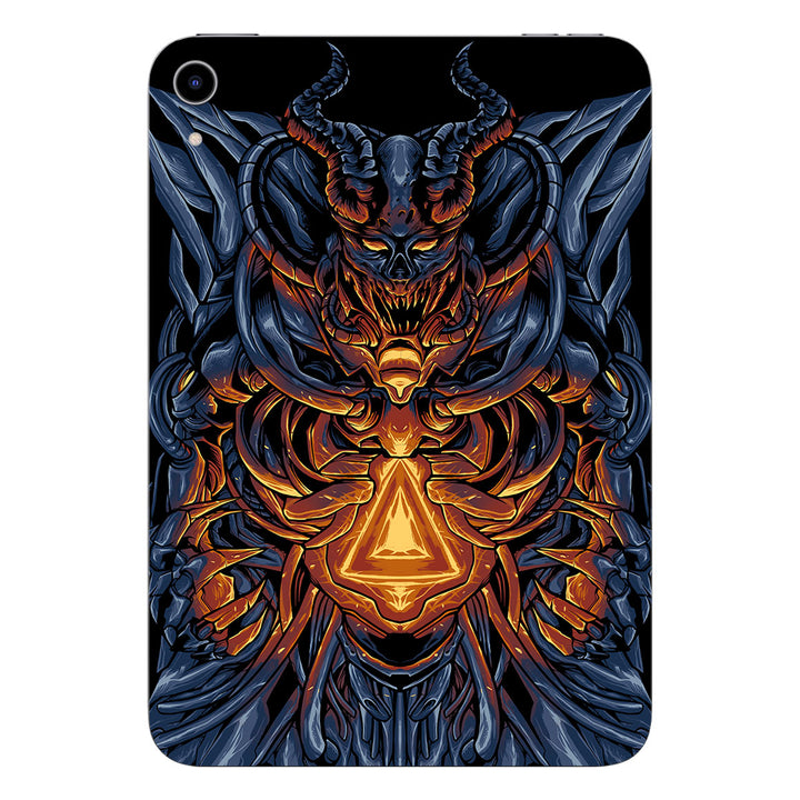 iPad Mini 7 (A17 Pro) Artist Series Skull Mecha Skin