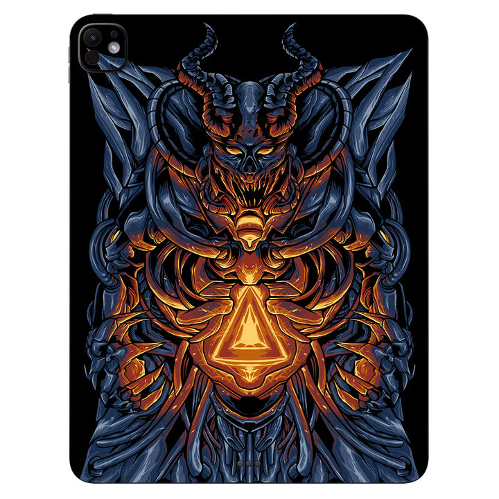 iPad Pro 13" M4 Artist Series Skull Mecha Skin