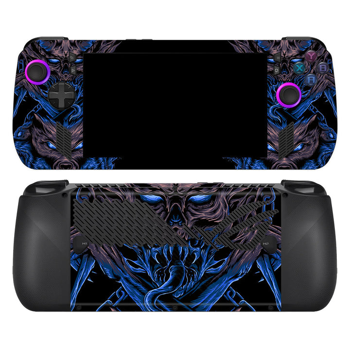 ROG Ally X Artist Series Skull Wolf Skin