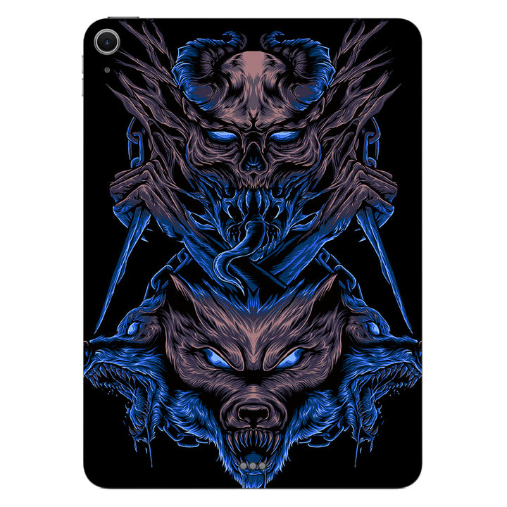 iPad Air 11" M2 Artist Series Skull Wolf Skin