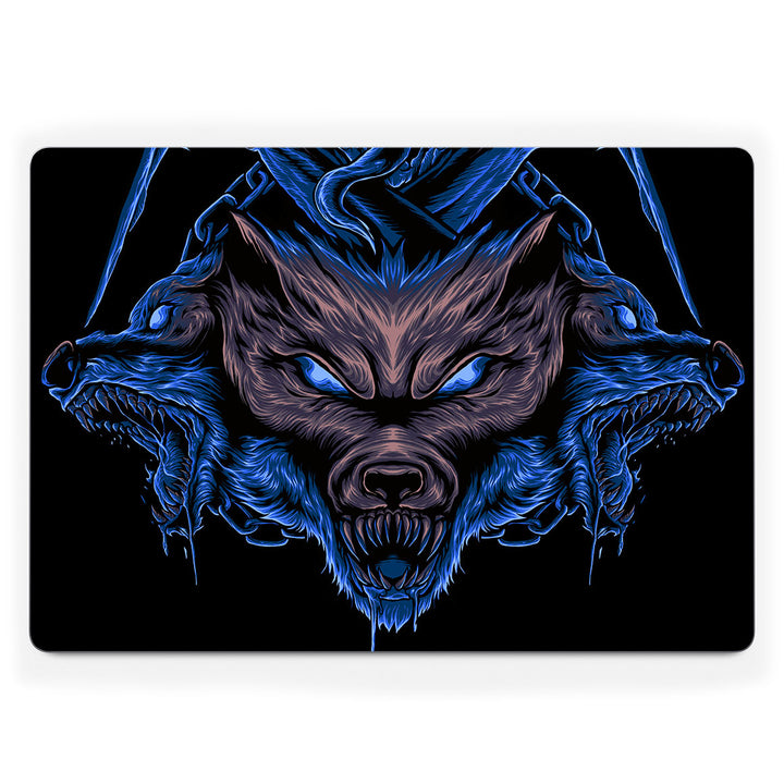 MacBook Pro 16" (2024 M4) Artist Series Skull Wolf Skin