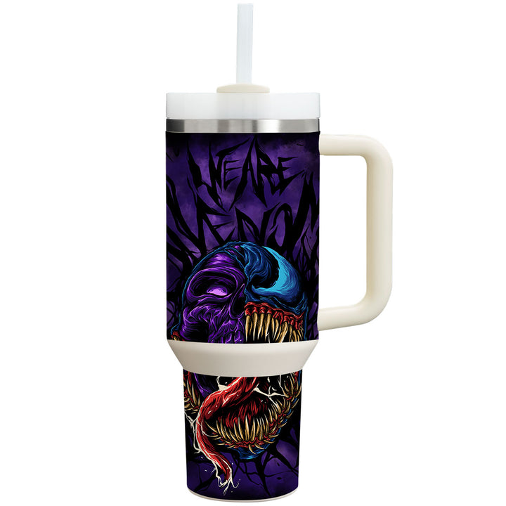 Stanley Personalized Tumbler Artist Series Symbiote Skin