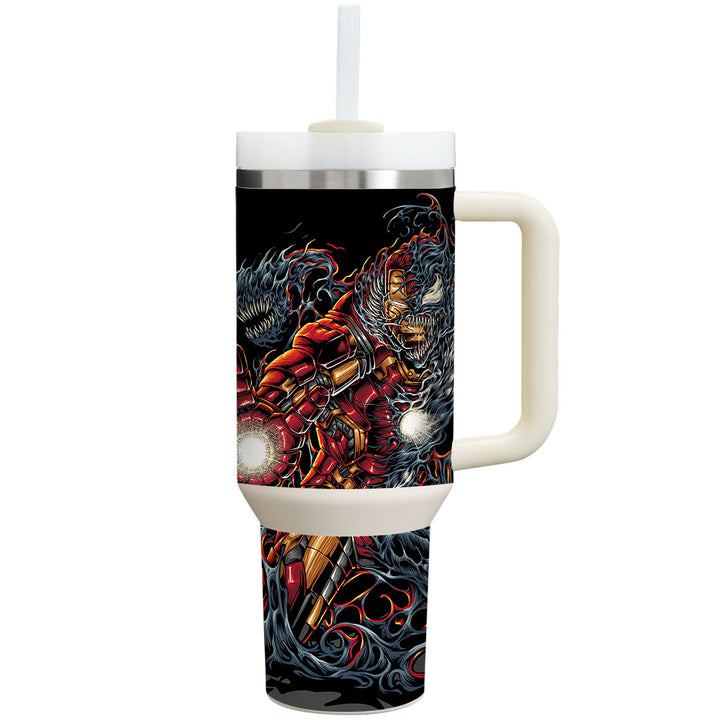 Stanley Personalized Tumbler Artist Series Tech Vs Symbiotic Skin