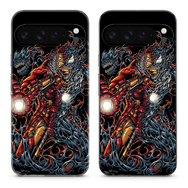 Pixel 9 Pro XL Artist Series Tech Vs Symbiotic Skin